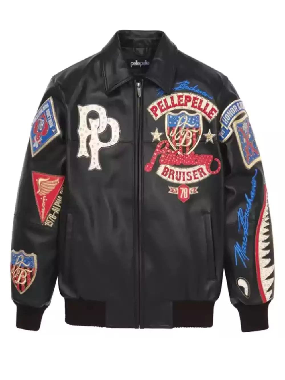 American-Bruiser-Pelle-Pelle-Plush-Black-Leather-Jacket1.webp