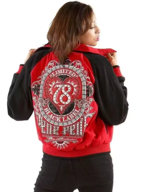 Black-Label-Pelle-Pelle-MB-Women-Red-Wool-Jacket.webp