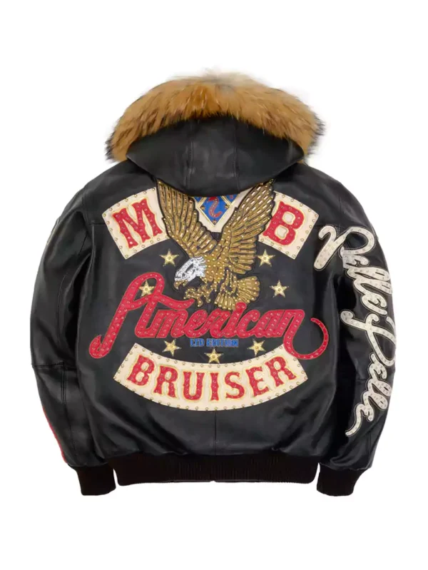 Pelle-Pelle-American-Bruiser-Black-Hooded-Jacket1.webp