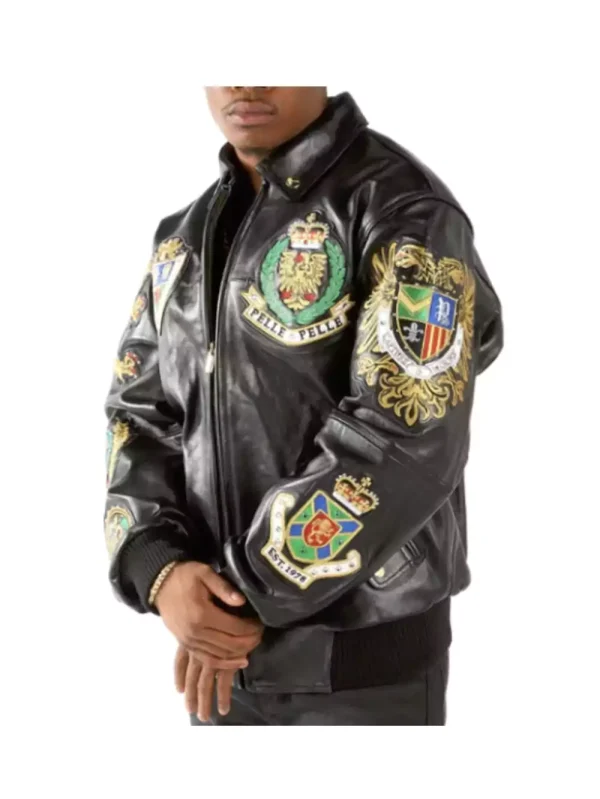 Pelle-Pelle-Patched-Black-Mens-Leather-Jacket1.webp