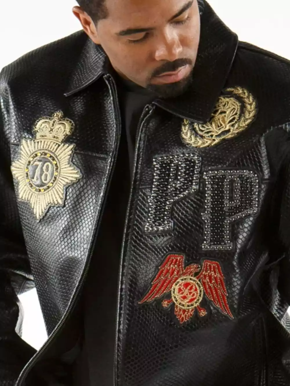 Pelle-Pelle-Patched-Python-Men-Leather-Jacket1.webp