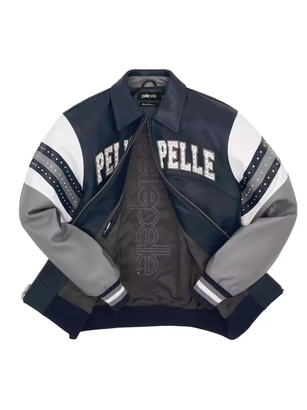 Pelle-Pelle-Soda-Club-1978-Vintage-Black-and-Gray-Leather-Jacket2.webp