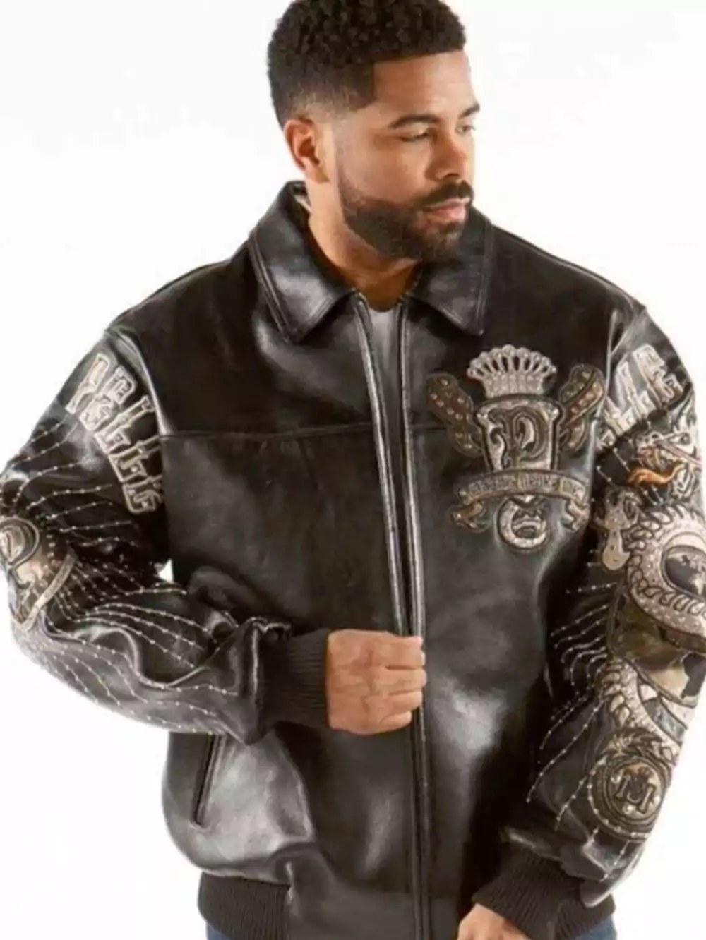 Pelle-Pelle-Dragon-Print-Studs-Black-Leather-Jacket.webp