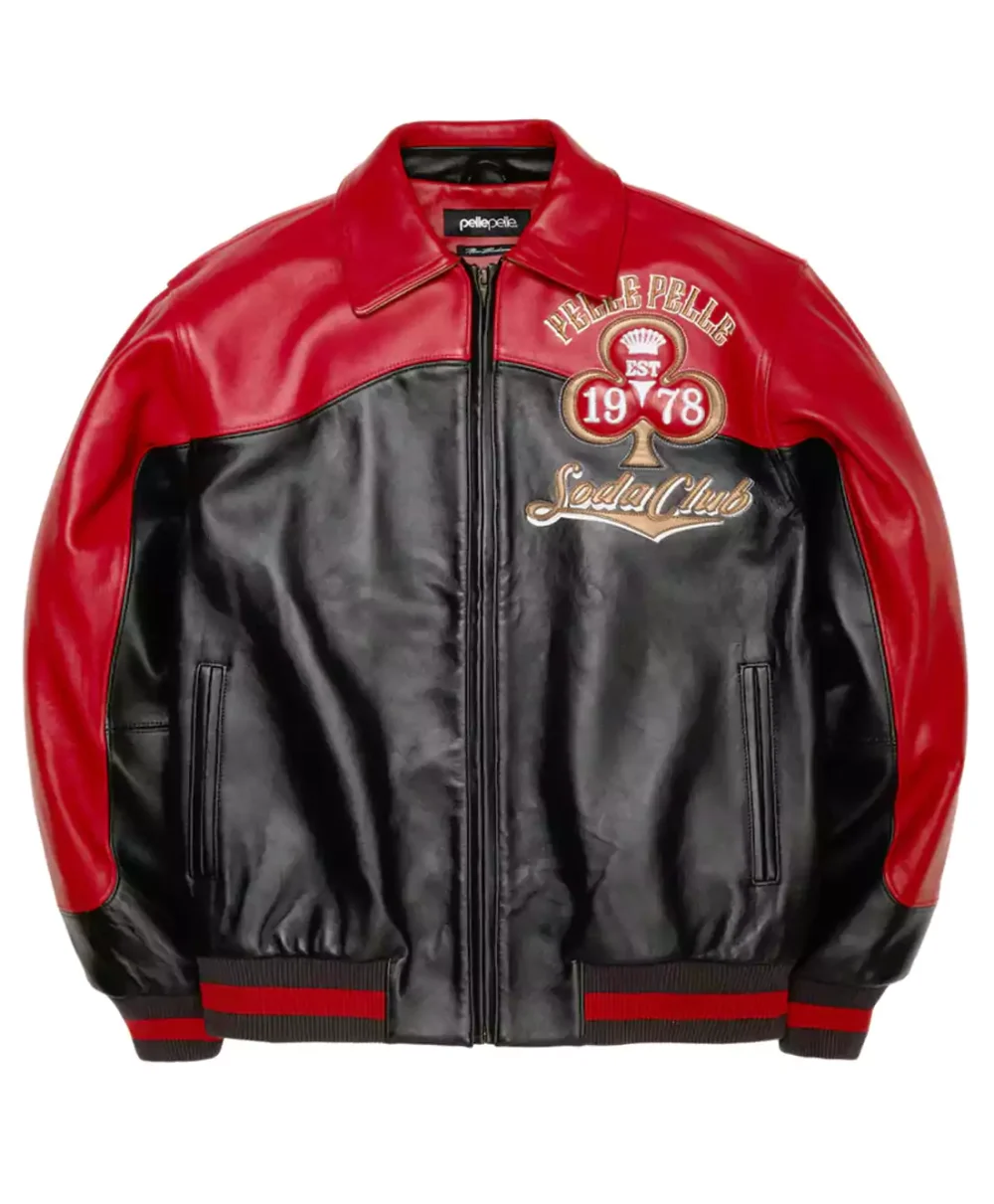 Soda-Club-Pelle-Pelle-Winner-Takes-All-Red-And-Black-Leather-Jacket.webp