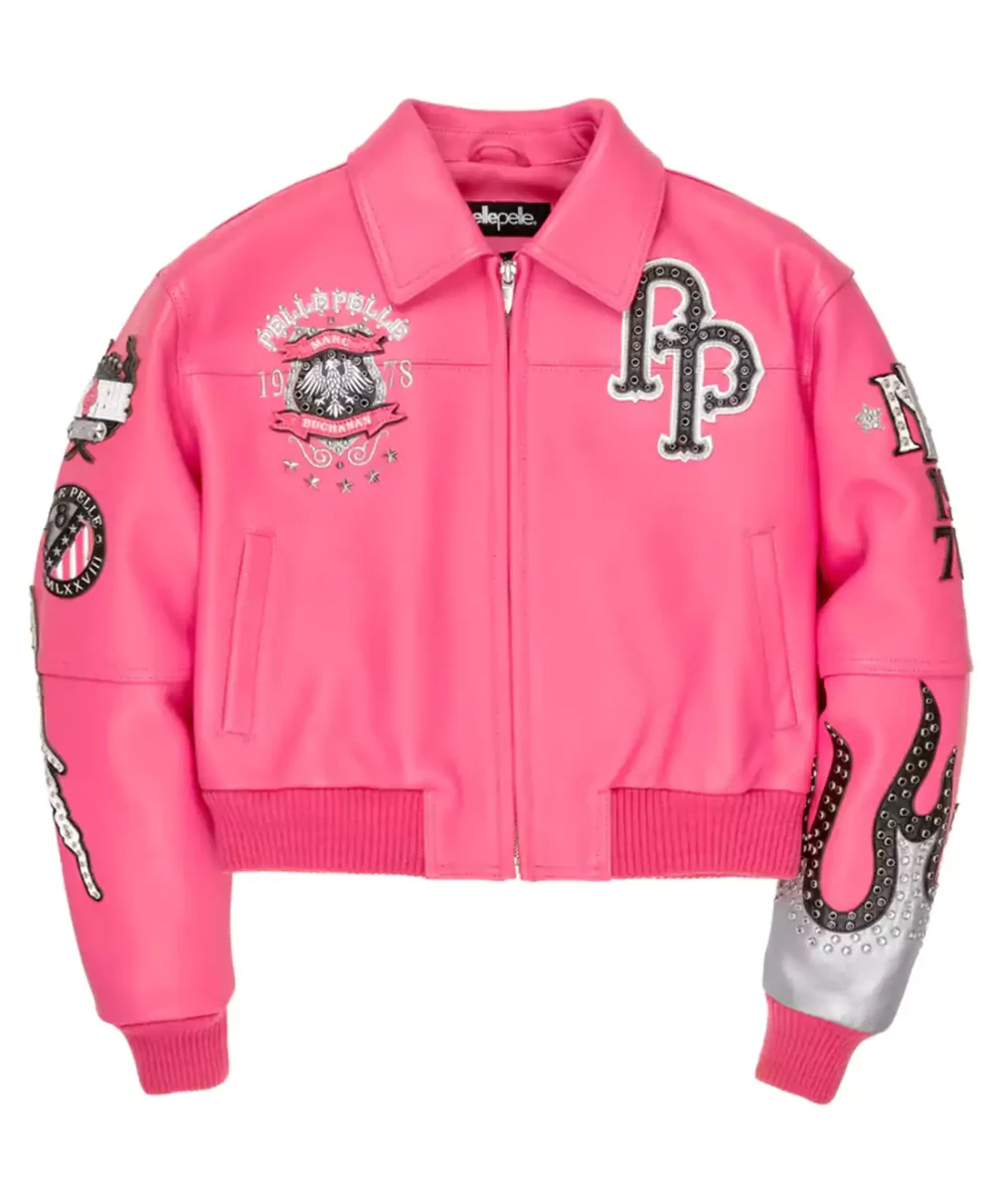 World-Famous-Pelle-Pelle-Womens-Pink-Leather-Jacket.webp
