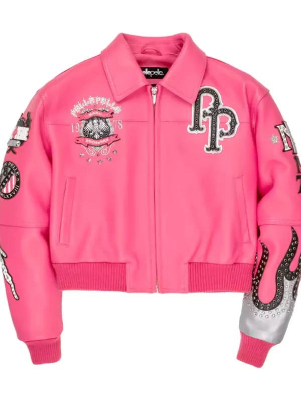 World-Famous-Pelle-Pelle-Womens-Pink-Leather-Jacket.webp