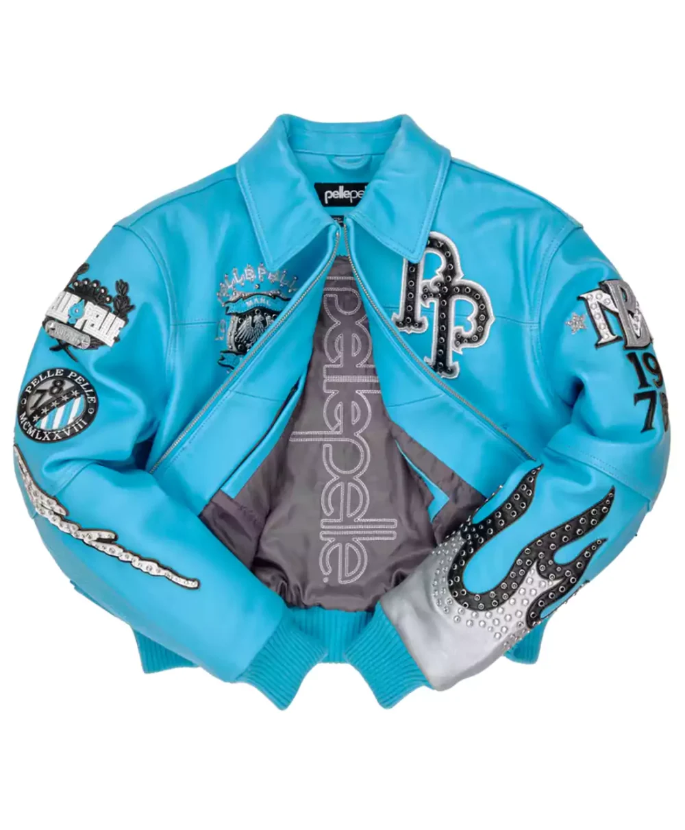 World-Famous-Pelle-Pelle-Womens-Teal-Leather-Jacket1.webp